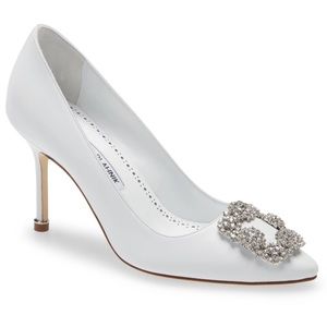 White heels never worn